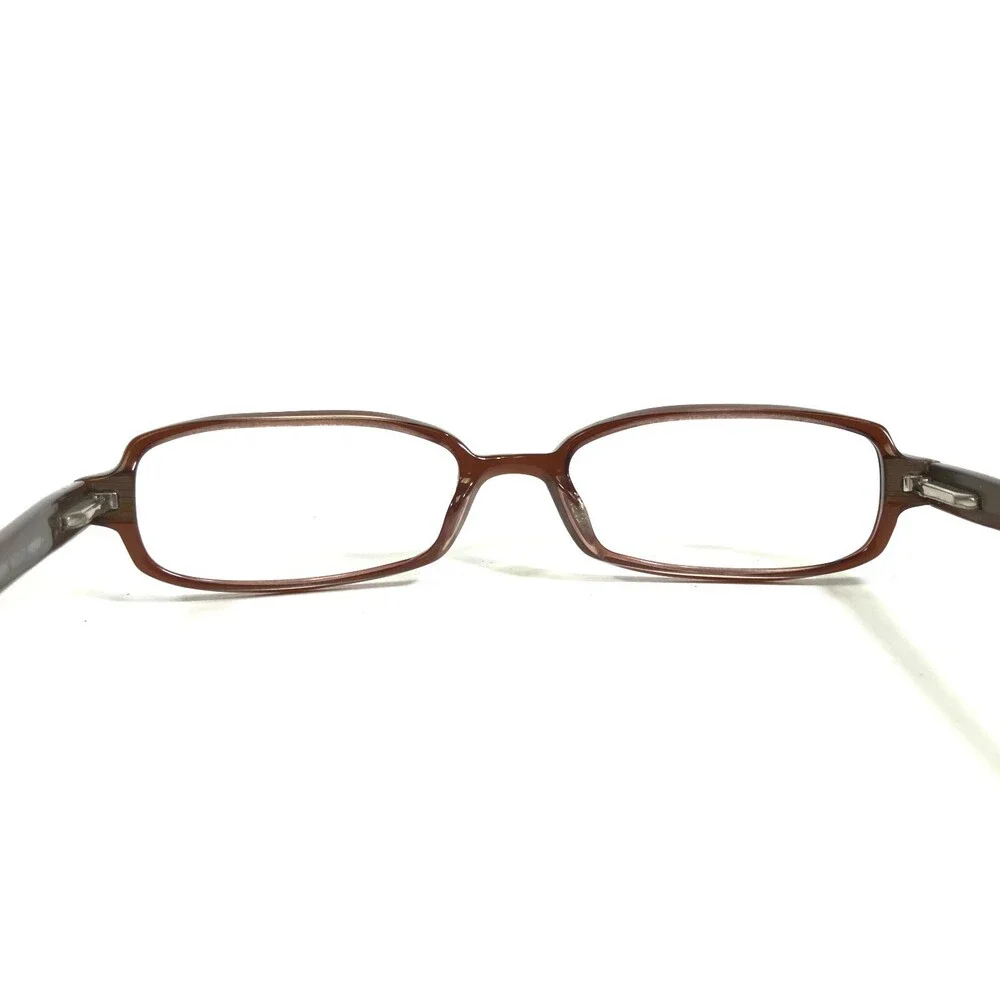 Ted Baker Eyeglasses Frames Liner B804 BRN Brown Rectangular Full Rim 51-17-140